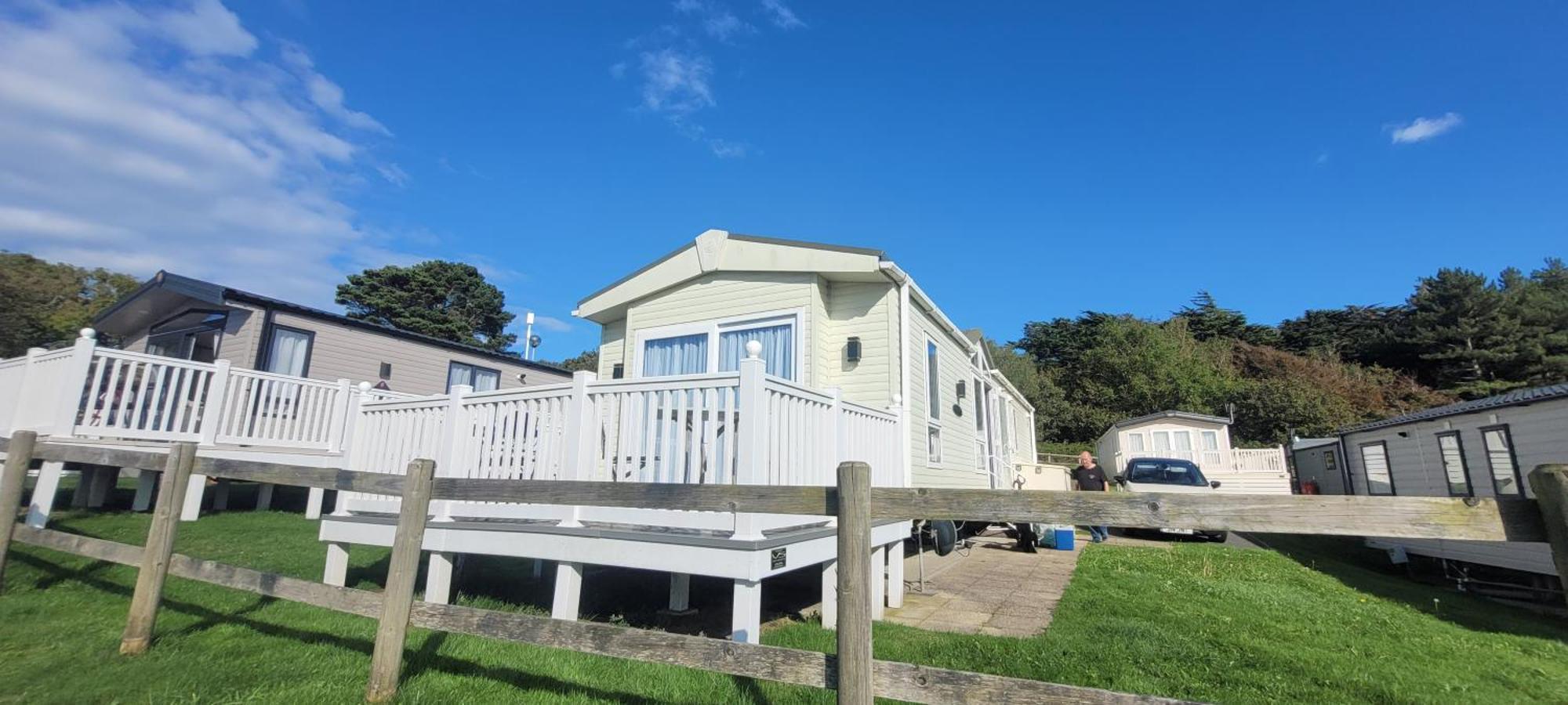 Home With A View Whitecliff Bay Holiday Park Bembridge Extérieur photo